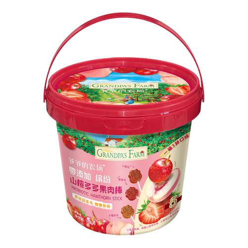 爷爷的农场山楂多多果肉棒228g
