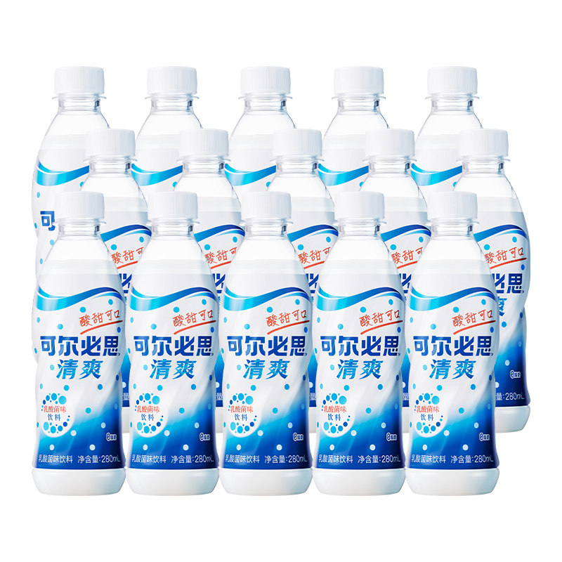 可尔必思乳酸菌味饮料清爽解腻0脂原味饮品
