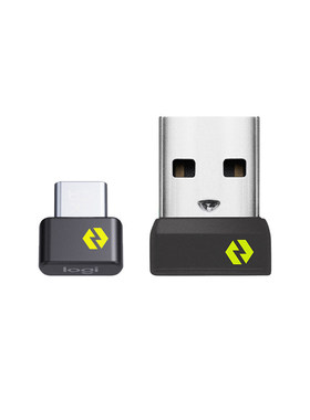 罗技Bolt USB-A/type-C无线接收器键盘鼠标微型适用M650/750/LIFT
