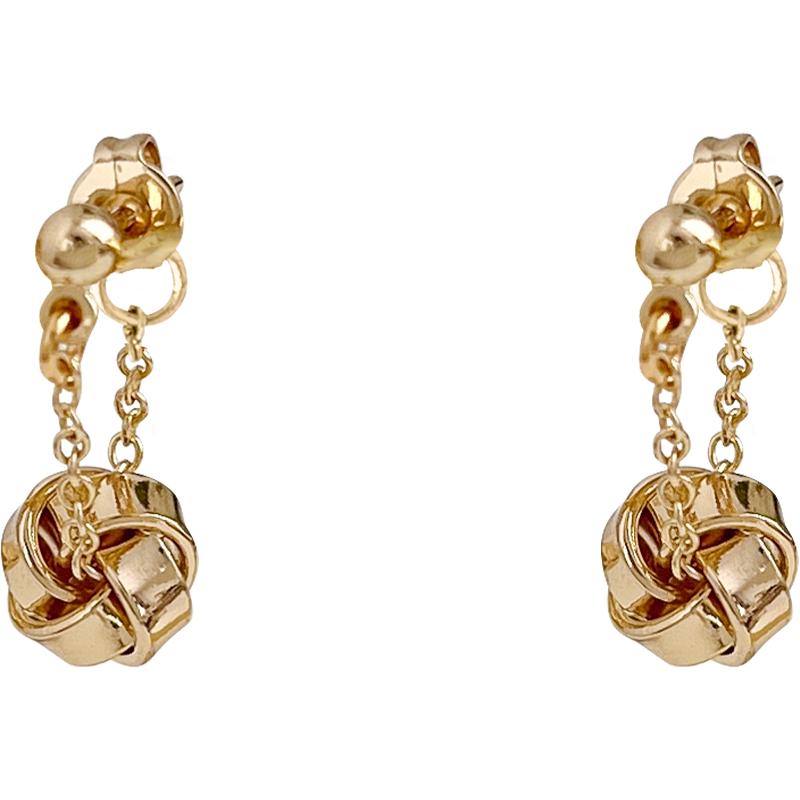 s925银针纯银法式耳环