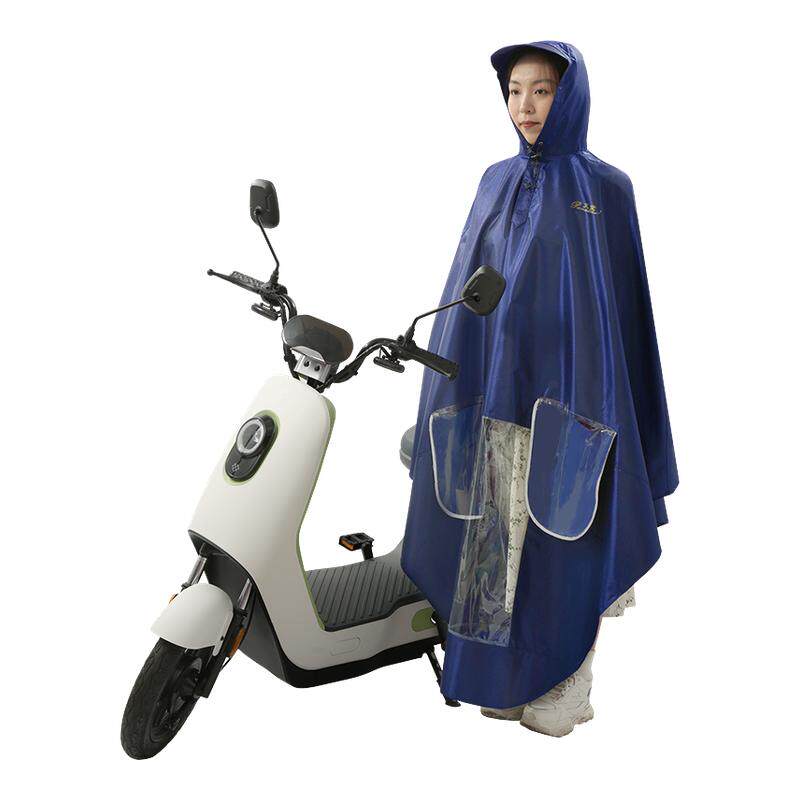 天堂牌雨衣全身防水厚男女成人电动车牛津布反光条骑行电瓶车雨披
