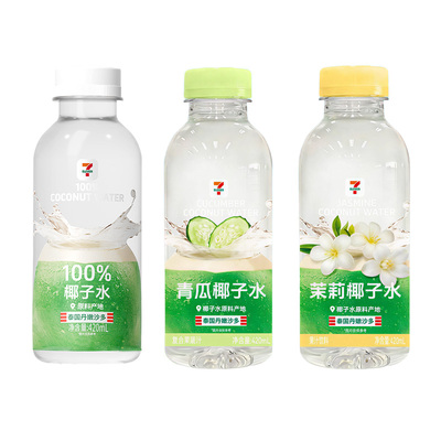 711椰子水青瓜椰汁饮料黄瓜茉莉
