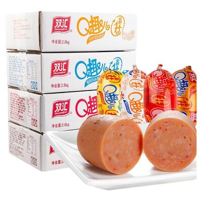 双汇q趣肠70g整箱即食火腿肠零食