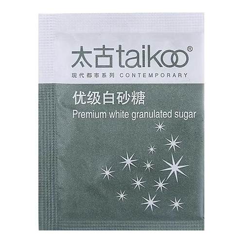 太古白砂糖包咖啡伴侣方糖块奶块下午茶奶茶小包装袋白糖包5g50包