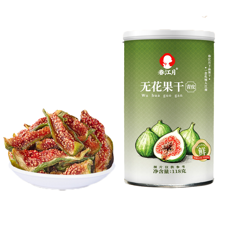 春江月无花果干黄体酮青皮正宗优质即食新鲜货威海特产鲜切