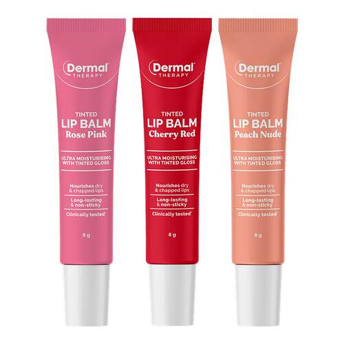 [百亿补贴]Dermal Therapy焕彩保湿有色润唇膏保湿滋润素颜口红女