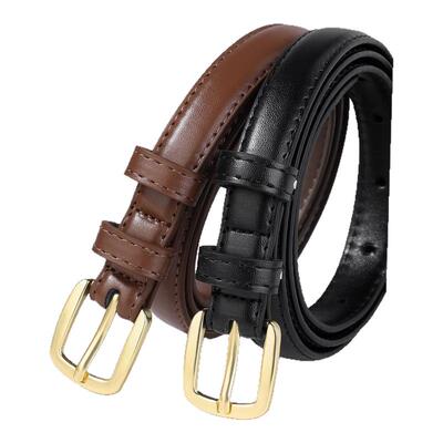 卡帝乐鳄鱼皮带百搭皮带女真品