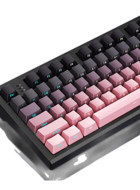 旗舰狼蛛F108pro无线蓝牙三模机械键盘侧刻渐变客制化RGB电竞游戏