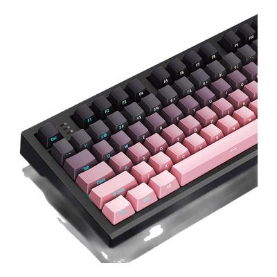 旗舰狼蛛F108pro无线蓝牙三模机械键盘侧刻渐变客制化RGB电竞游戏