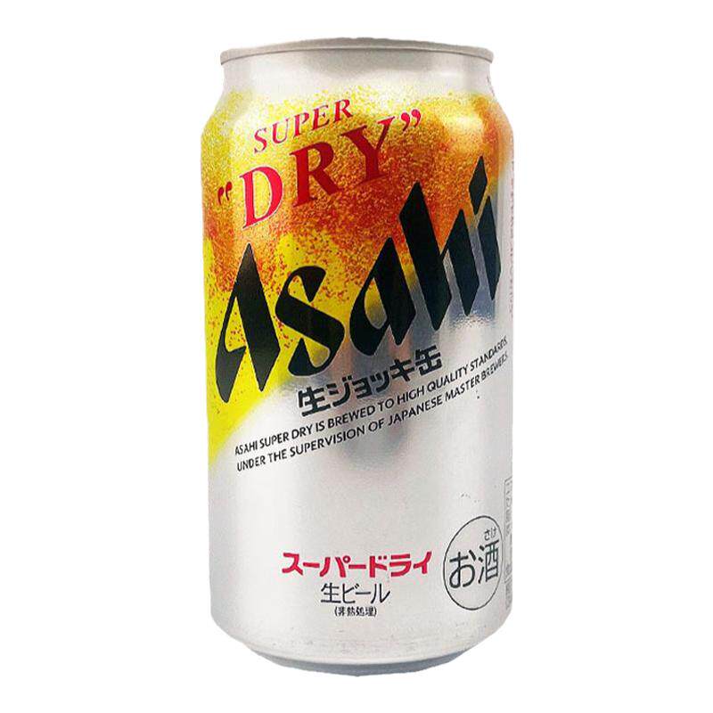 【26.3产】朝日全开盖超爽生啤酒畅饮啤酒日本原装进口听装340ml