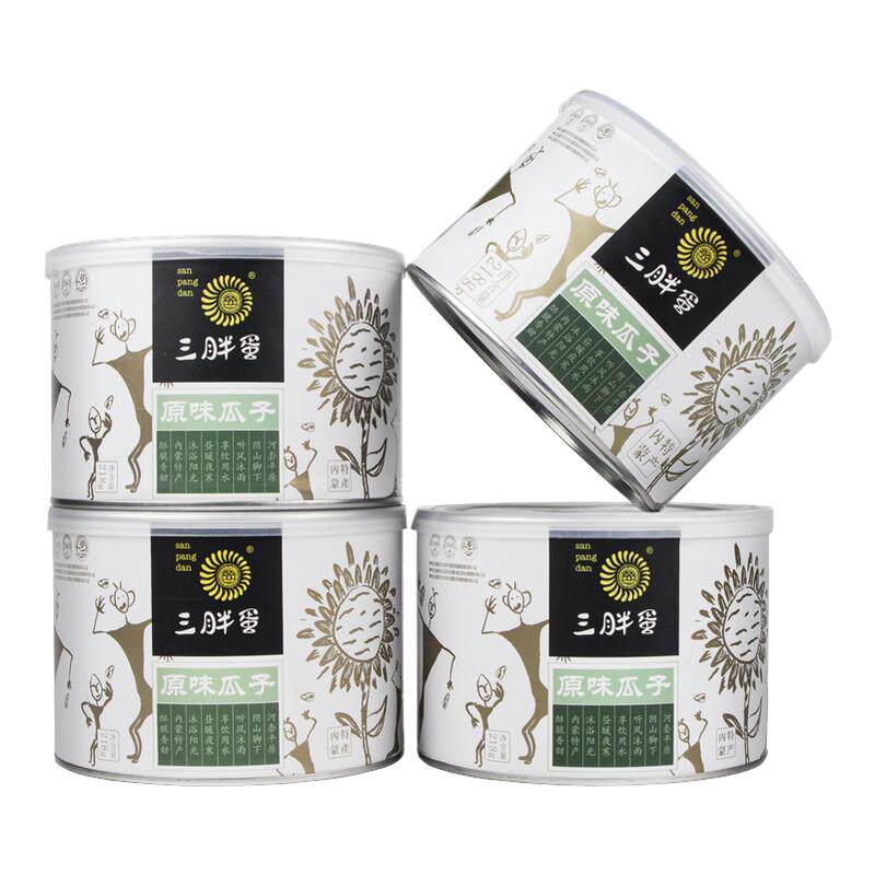 三胖蛋原味瓜子罐装正宗内蒙特产葵花籽婚宴团购年货过节送礼零食