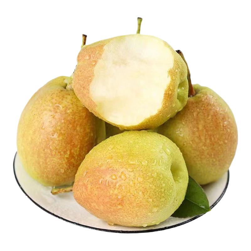 自然搭档新疆库尔勒香梨皮薄核小梨中王子新鲜水果特级果