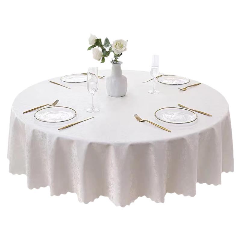 防水防油高级感圆形桌布