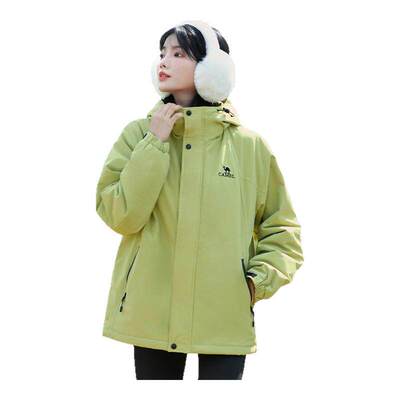 骆驼女装棉服2025新款秋冬夹棉户外防水防风外套加绒加厚保暖棉衣