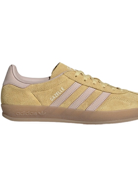 adidas阿迪达斯三叶草春季女鞋GAZELLE INDOOR薄底鞋休闲鞋IH9220