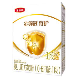 伊利金领冠育护一段400克g盒装奶粉0-6月婴儿新生儿配方牛奶粉1段