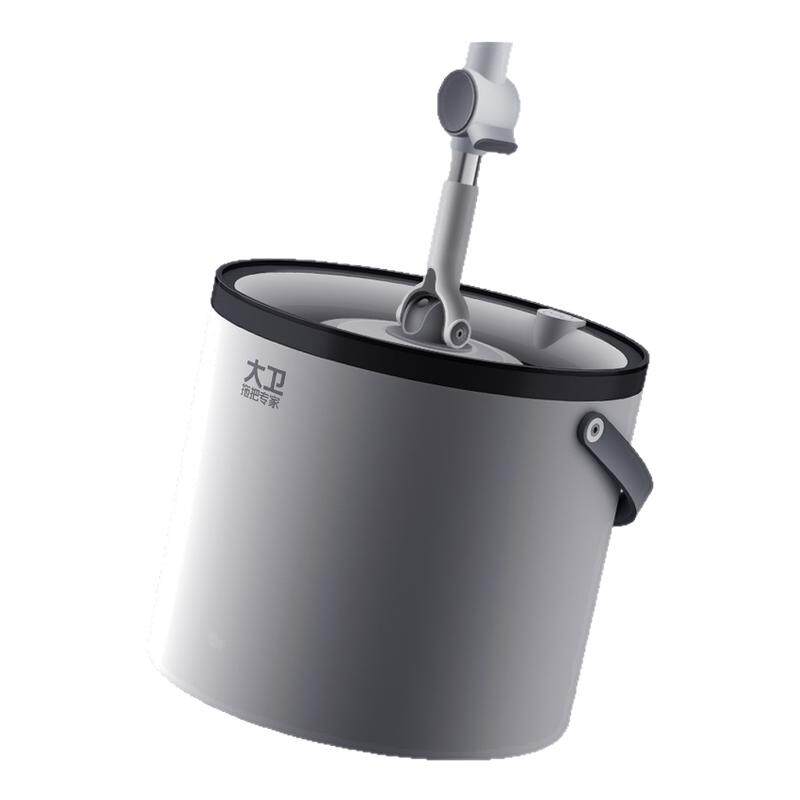 大卫单桶旋转拖把家用水桶一体懒人神器2025新款一拖墩布净两用