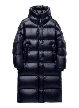 High Rock/天石鹅铠甲90%白鹅绒长款东北700蓬羽绒服305轻奢2.0