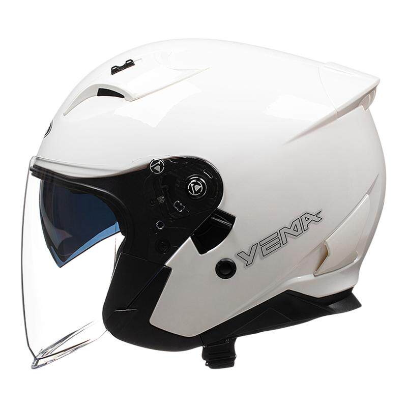 野马电动摩托车头盔男冬季3/4盔女四季通用新国标3C认证防雾全盔