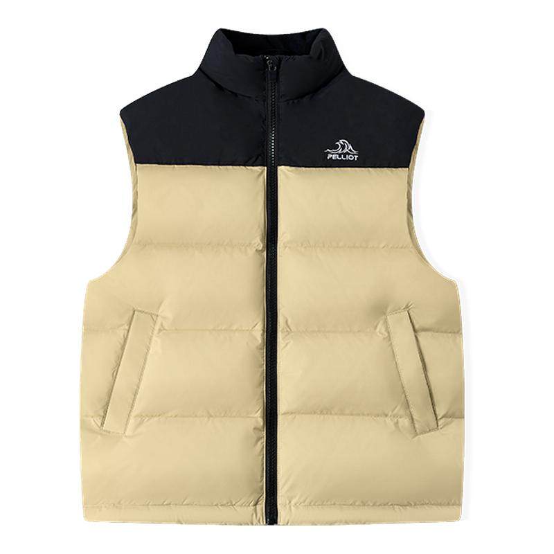 伯希和儿童羽绒服马甲700蓬鹅绒男女童上衣背心保暖防寒冬季外套