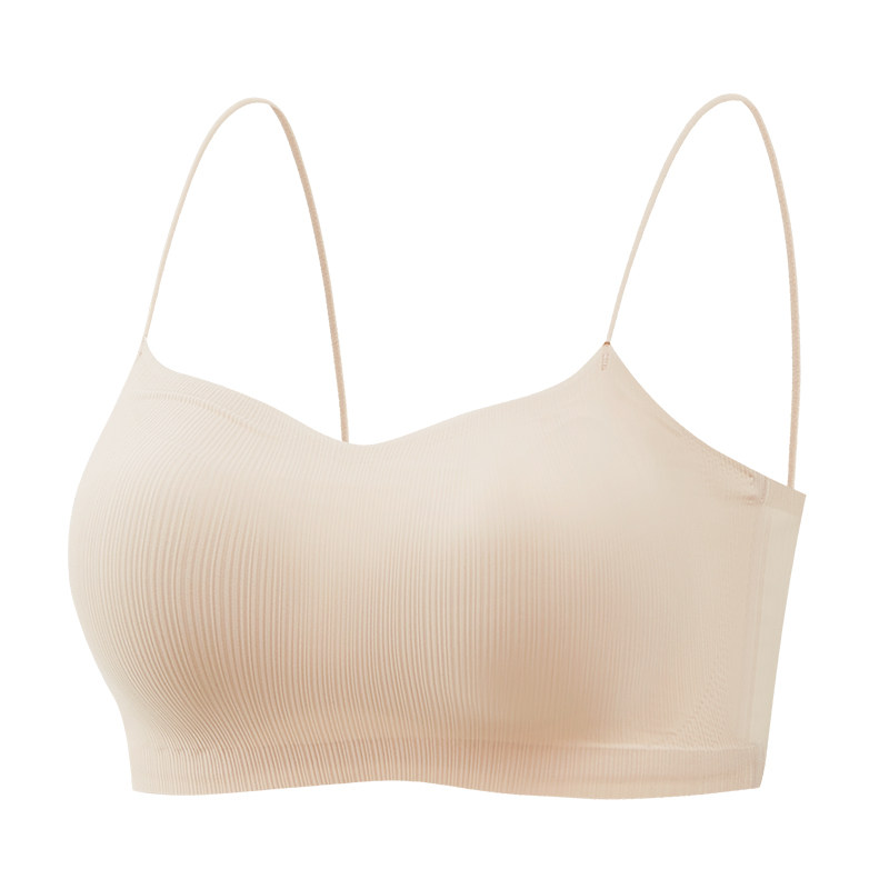 都市丽人无痕细肩带内衣女2025薄爆款一体式胸垫抹胸新款美背文胸,女士内衣/男士内衣/家居服,抹胸,淘宝优惠券,粉丝福利购,淘宝优惠卷