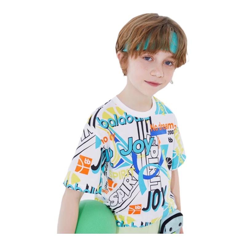 巴拉巴拉男童短袖t恤兒童速干衣