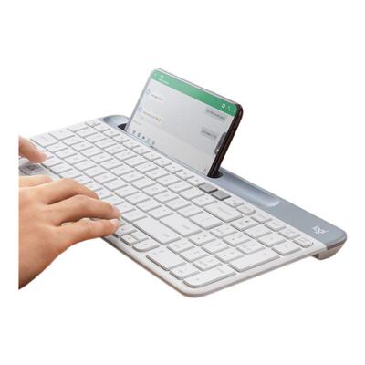 罗技K580无线蓝牙键盘ipad平板笔记本电脑手机打字办公轻薄便携