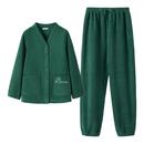 可外穿保暖衣 伊维斯加绒睡衣情侣加厚保暖家居服套装 松绒睡衣