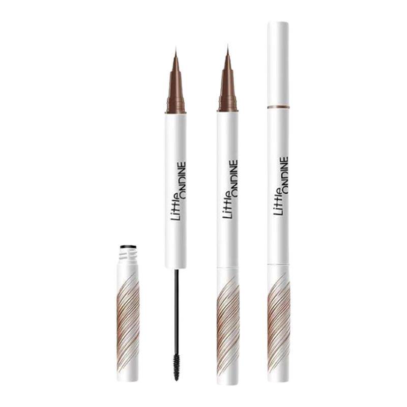 【下拉抵扣】小奥汀双头砍刀眉笔染眉膏持久防水不脱色野生眉