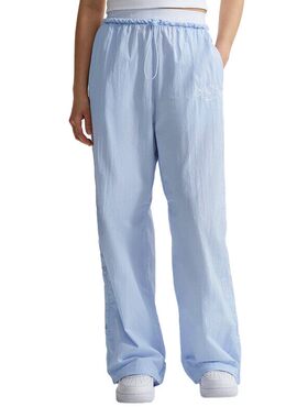 NIKE耐克女裤子高腰降落伞长裤宽松抽绳收口梭织运动裤IR7573-411