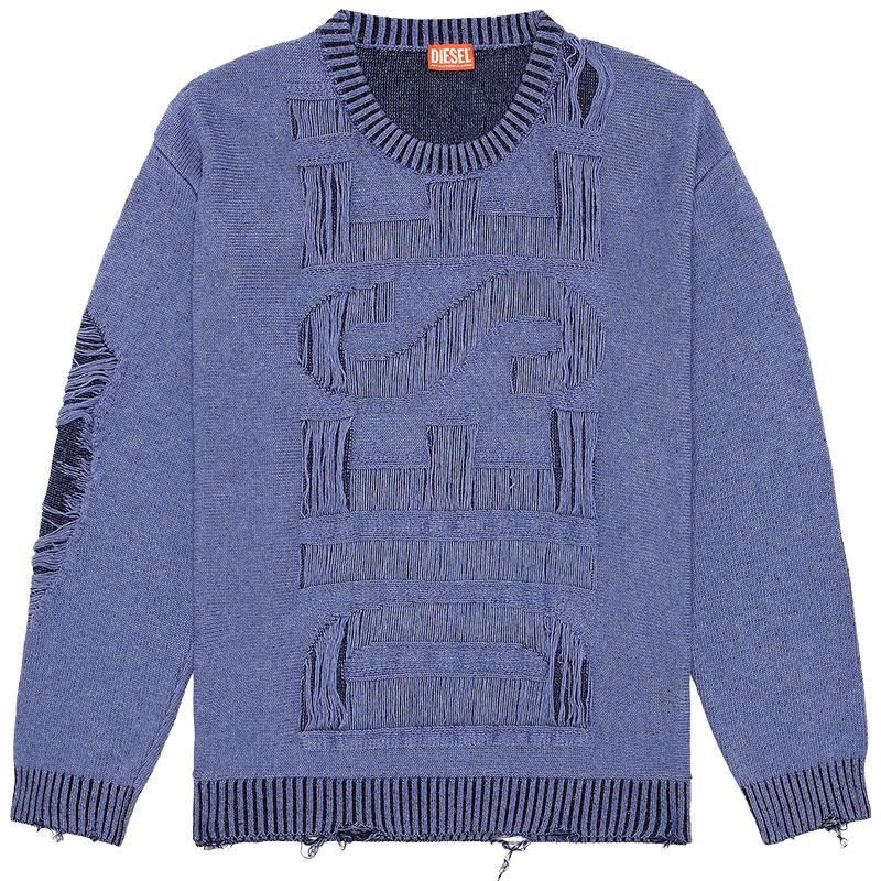 [折扣]DIESEL男女同款SUPER LOGO针织衫A154780AJCZ
