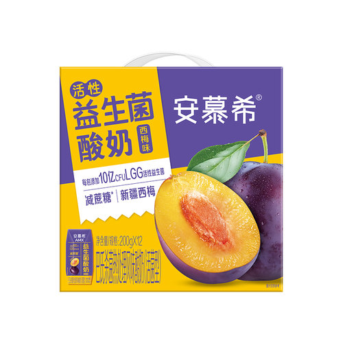 伊利安慕希益生菌酸奶