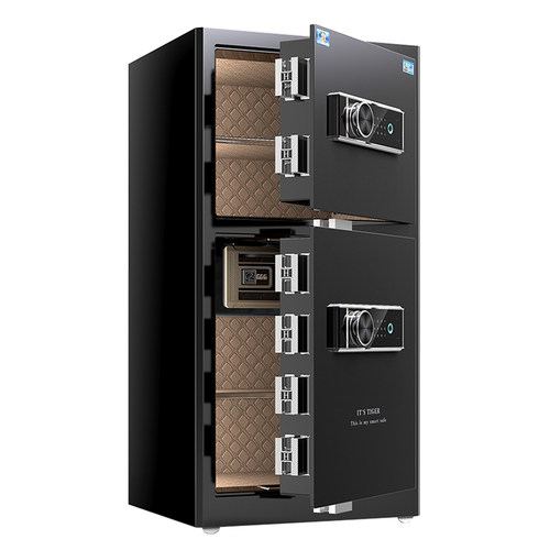 虎牌保险柜家用办公大型80/1米/1.2米高双门WiFi指纹电子全钢防盗保险箱2026年新款保管箱官方旗舰店正品夹万
