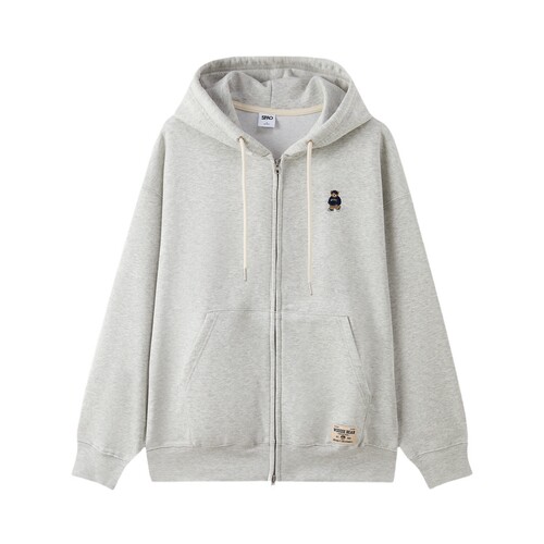 SPAO秋季新品休闲连帽卫衣外套