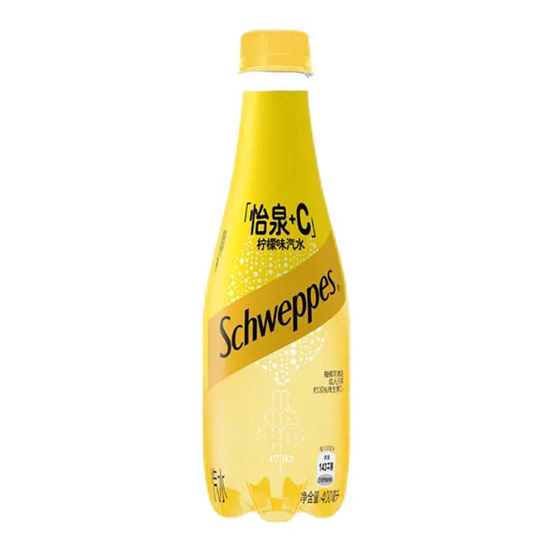 可口可乐-怡泉无糖苏打水/怡泉+c 400ml*12瓶图片