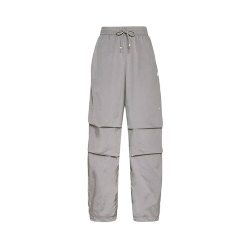 adidas阿迪达斯三叶草珠饰点缀宽松阔腿运动裤春女梭织长裤KS2866