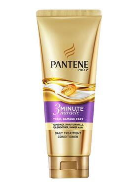 PANTENE潘婷三分钟奇迹发膜护发素改善毛躁受损专用柔顺顺滑黑色