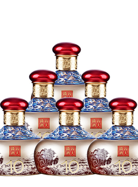 【正品保证】容大酱酒(10)酱香型白酒 53度253ml*6 大曲坤沙酱酒