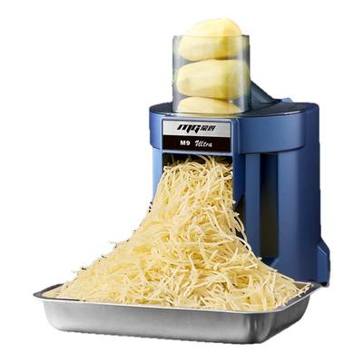 蒙得商用斜切切菜机电动切丝土豆丝萝卜丝家用切片切粒切丁机食堂