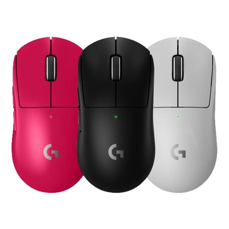 罗技gpw三代无线鼠标G Pro狗屁王3代双模电竞游戏轻量化粉色8Khz