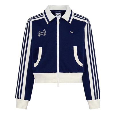 adidas阿迪达斯运动夹克早春薄外套TRACK TOP 女针织上衣 KY2150