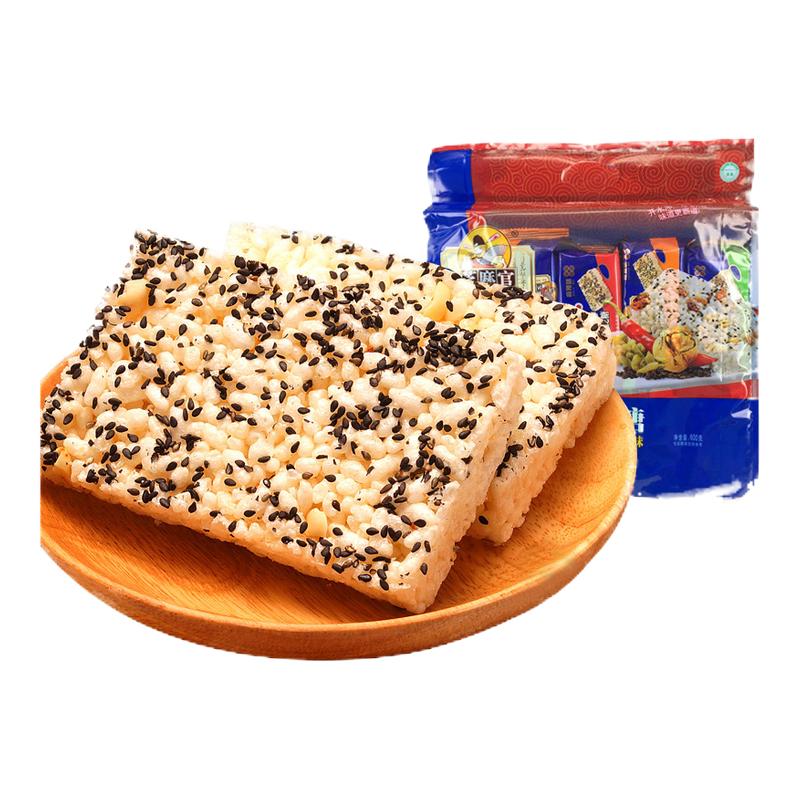 【芝麻官】重庆特产米花糖传统糕点小吃怀旧零食特惠油酥味600g