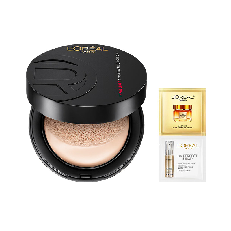 欧莱雅黑胖子气气垫遮瑕控油