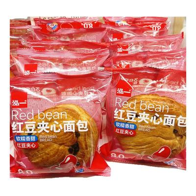泓一红豆夹心面包营养早餐小零食