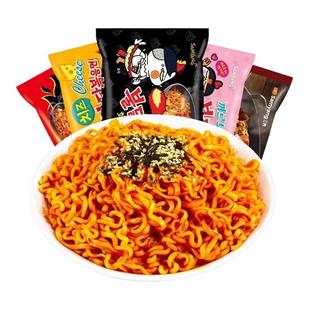 三养火鸡面韩国正宗奶油炸酱拌面芝士味方便面超辣味韩式 泡面拉面
