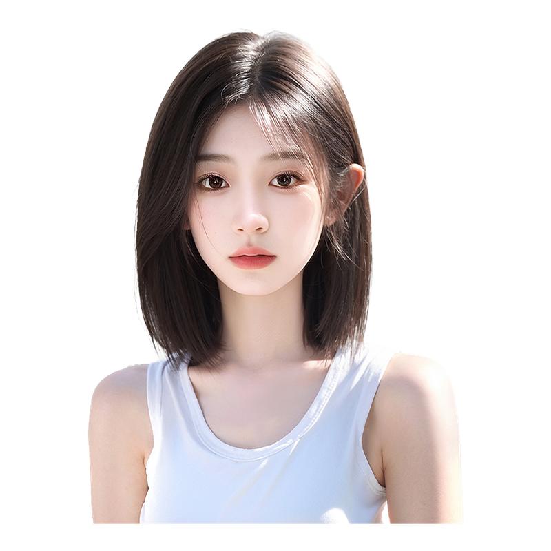 【蚕丝网纱】天空树全真发锁骨发