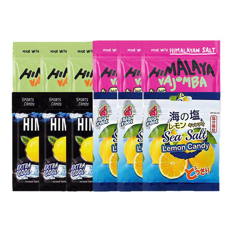 大马碧富薄荷糖海盐咸柠檬糖清新马来西亚进口himalaya牌糖果