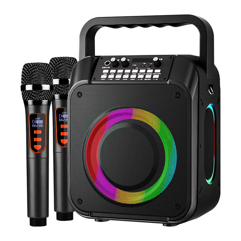 蓝牙音箱户外广场舞手提音响大音量唱K歌话筒低音炮收款店铺专用