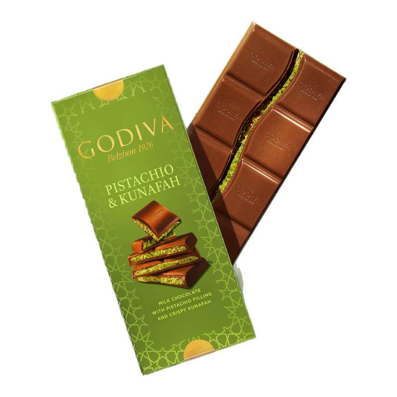 【教师节礼物】Godiva歌帝梵迪拜巧克力开心果黑巧牛奶高端零食