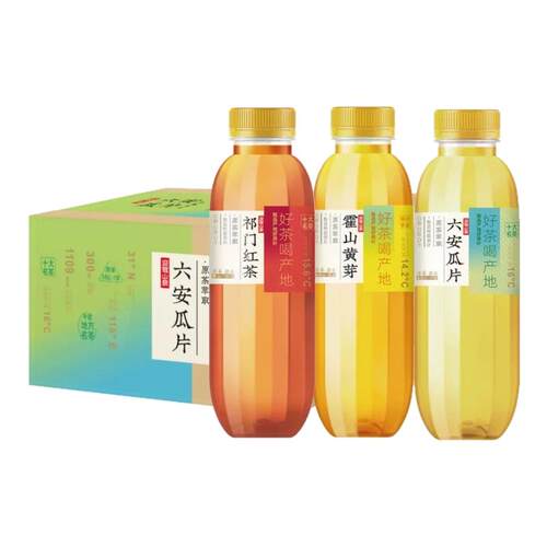 迎驾山泉无糖茶饮料420ml*15瓶